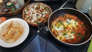 Inbal Haim's IWA Modena cooking event dishes