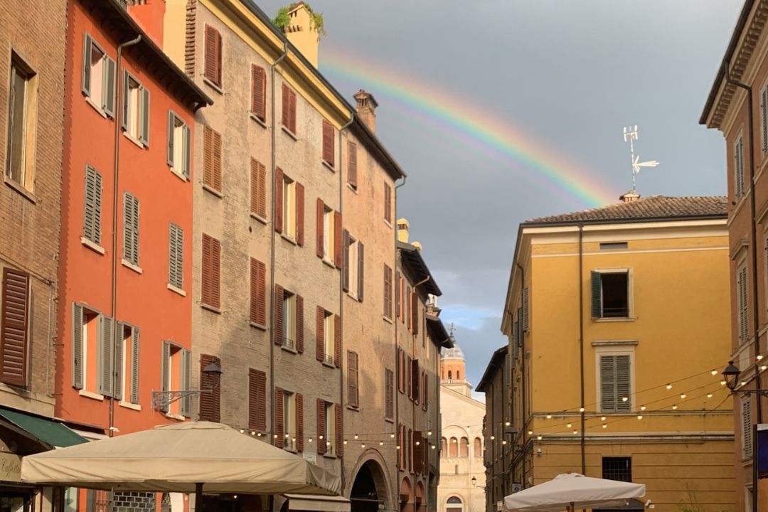 Rainbow in Modena Rainbow in Modena